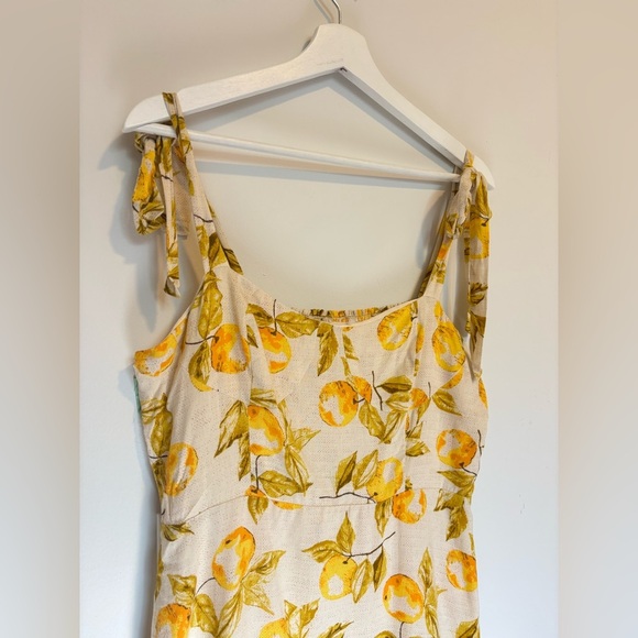 Urban Outfitters Jolene Linen Tie-Shoulder Mini Dress - Picture 10 of 10